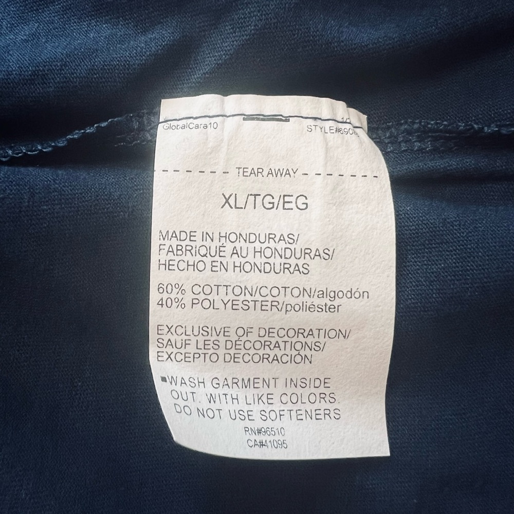 NWT Under Armour Mens Graphic Logo Tee T-Shirt Navy Blue - Picture 10 of 11